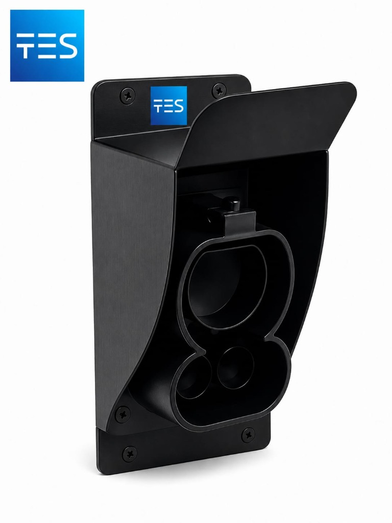 TopSpeed CCS2 Cable Holder with Socket